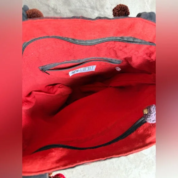 Disney Parks x Lumily | Handmade Embroidered Boho Tassel Bag – Thailand - Picture 8 of 10